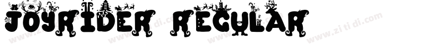 JoyRider Regular字体转换